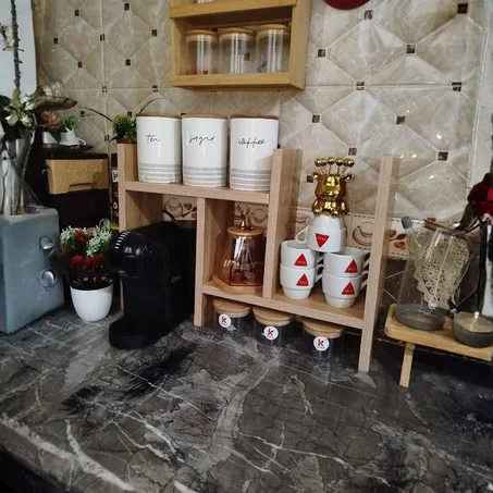 Organisateur de Cuisine en Bois