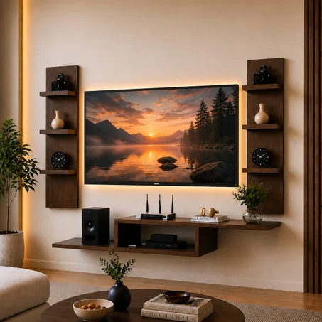 Meuble TV Mural 3 en 1 T
