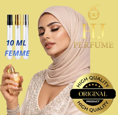 DÉCOMPTE 10 ML – PARFUM FEMME  AU CHOIX