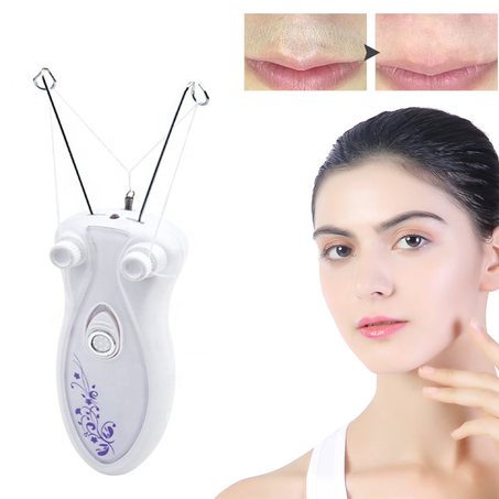 جهاز إزالة الشعر بالخيط للنساء – طبيعي، آمن وفعّال للحصول على بشرة ناعمة
