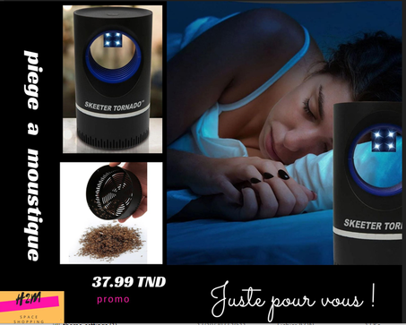 Piège à moustiques Skeeter Tornado par BulbHead – La lumière LED UV