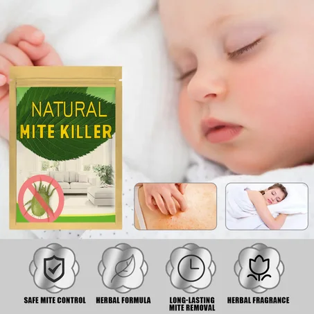 Sac naturel d'élimination des acariens