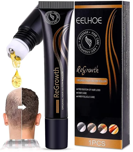 Rouleau de sérum capillaire bio pour la repousse