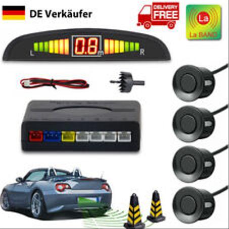 Parktronic – Kit de capteurs de stationnement Led, affichage de 4 capteurs pour toutes les voitures