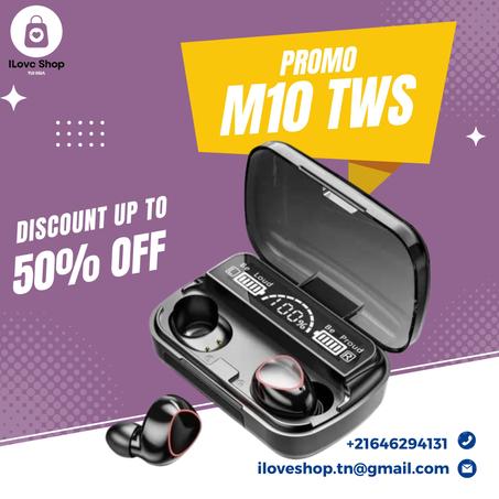 Écouteur Bluetooth TWS M10 modele 2022