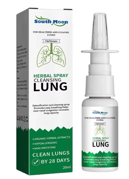 بخاخ أعشاب عضوي لإصلاح الرئة