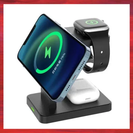 Chargeur magnétique sans fil 3 en