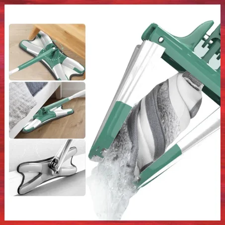 Lazy Hand Free Mop Butterfly