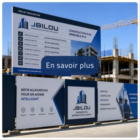 Panneau & Palissade Temporaire de Chantier