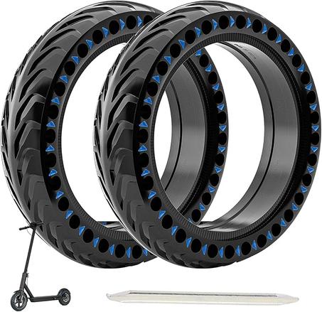 Neumáticos sólidos de 8.5 '' para scooter eléctrico, reemplazo de neumáticos 50/75-6.1 para Xiaomi Pro 2/M365/1S/Gotrax GXL V2/XR/APEX, neumáticos de repuesto de 8 1/2 pulgadas