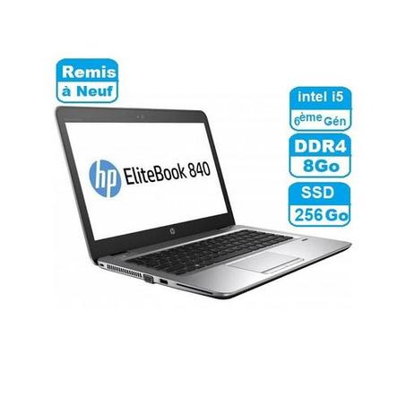 HP Elitebook 840 G3-i5-6300U-8 Go-256 Go