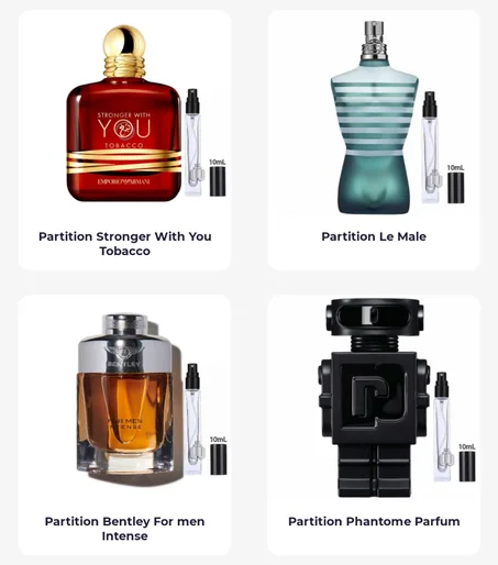 تقسيمات العطور