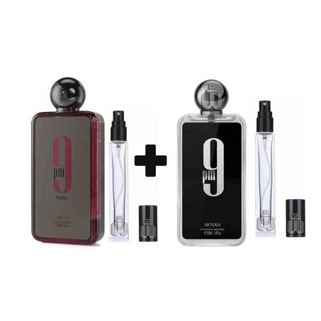 Pack Decante 10ml Afnan 9PM + 10ml Afnan 9PM REBEL