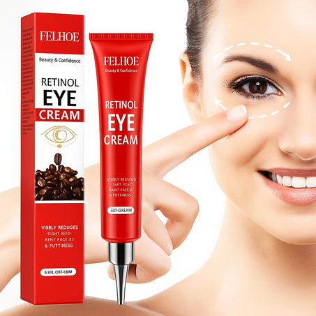 عناية فائقة لعينيك مع كريم الريتينول المضاد للشيخوخة – تركيبة خفيفة للبشرة الحساسة