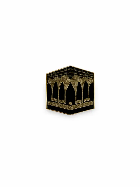 Pastilles Dorées "Makkah – Mosquée Sacrée" – Décoration Hajj & Événements Religieux | Lot de 100 pcs