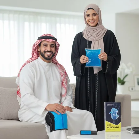 لفافة كمادات الثلج للركبة
