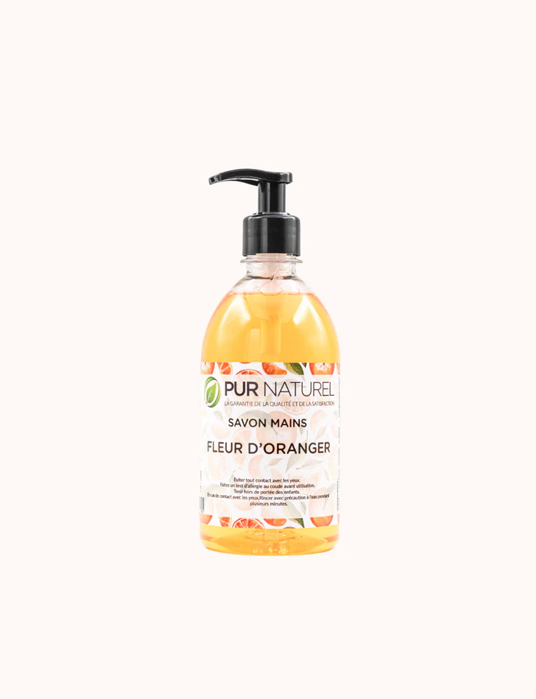 Savon mains - Fleur d'oranger - 500 ml