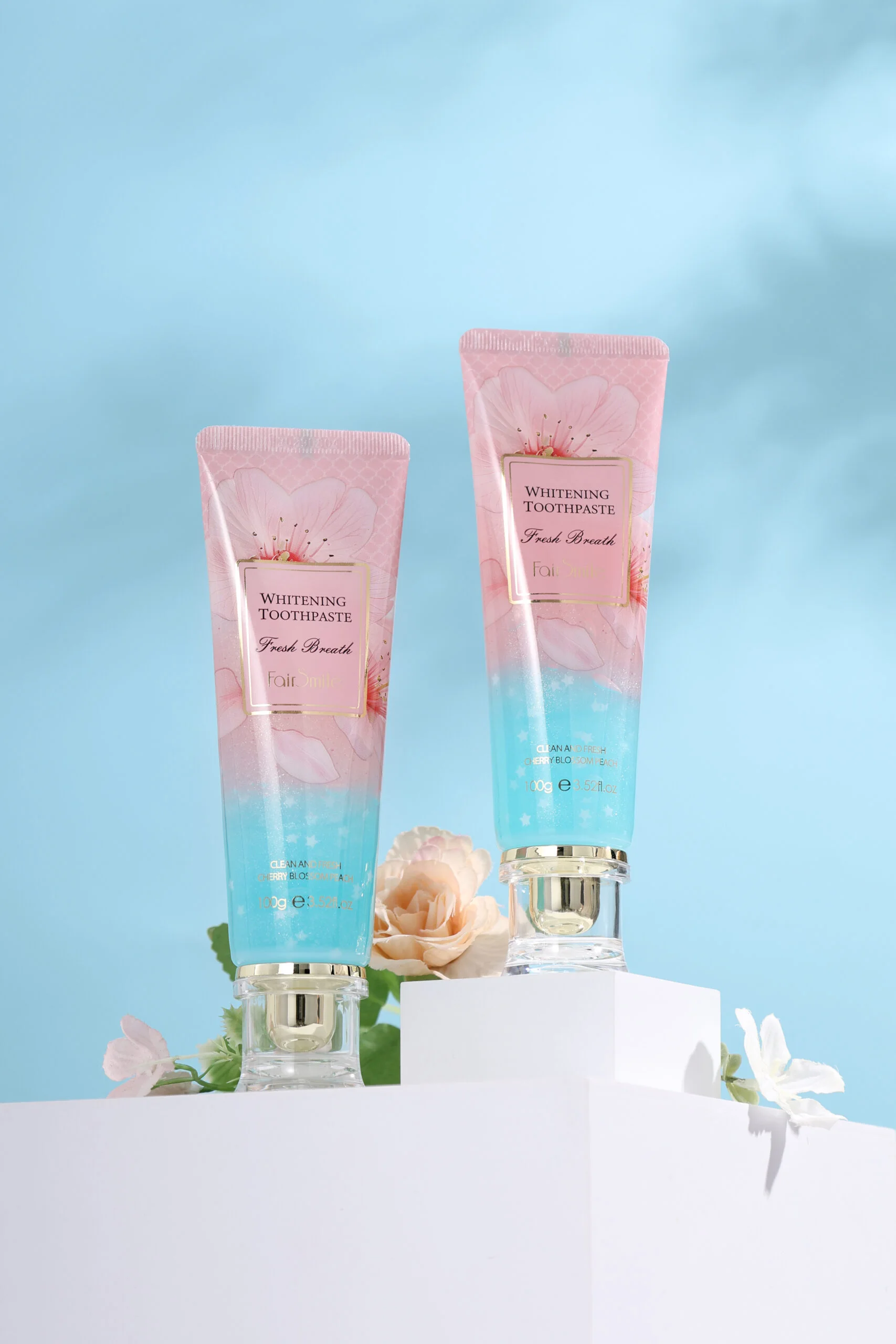 Whitening Toothpaste معجون أسنان لتبييض الأسنان برائحة زهر الكرز