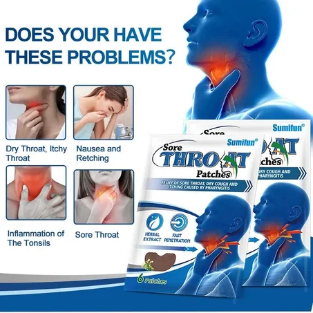 Medicated Patch For Tonsillitis
