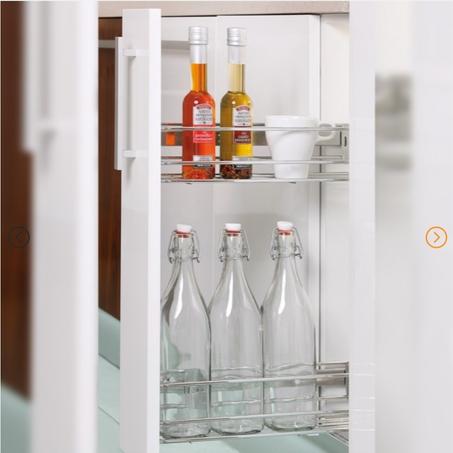 Porte-bouteilles extractible Supra - largeur 115 mm