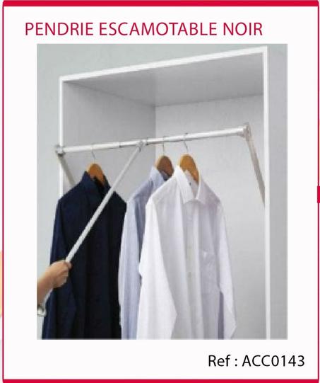 PENDRIE ESCAMOTABLE NOIR