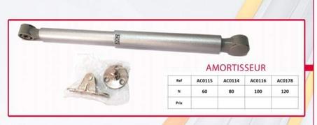 support d'amortisseur de porte