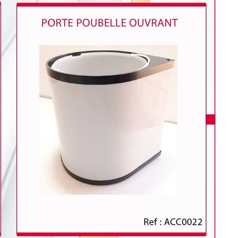 PORTE POUBELLE OUVRANT