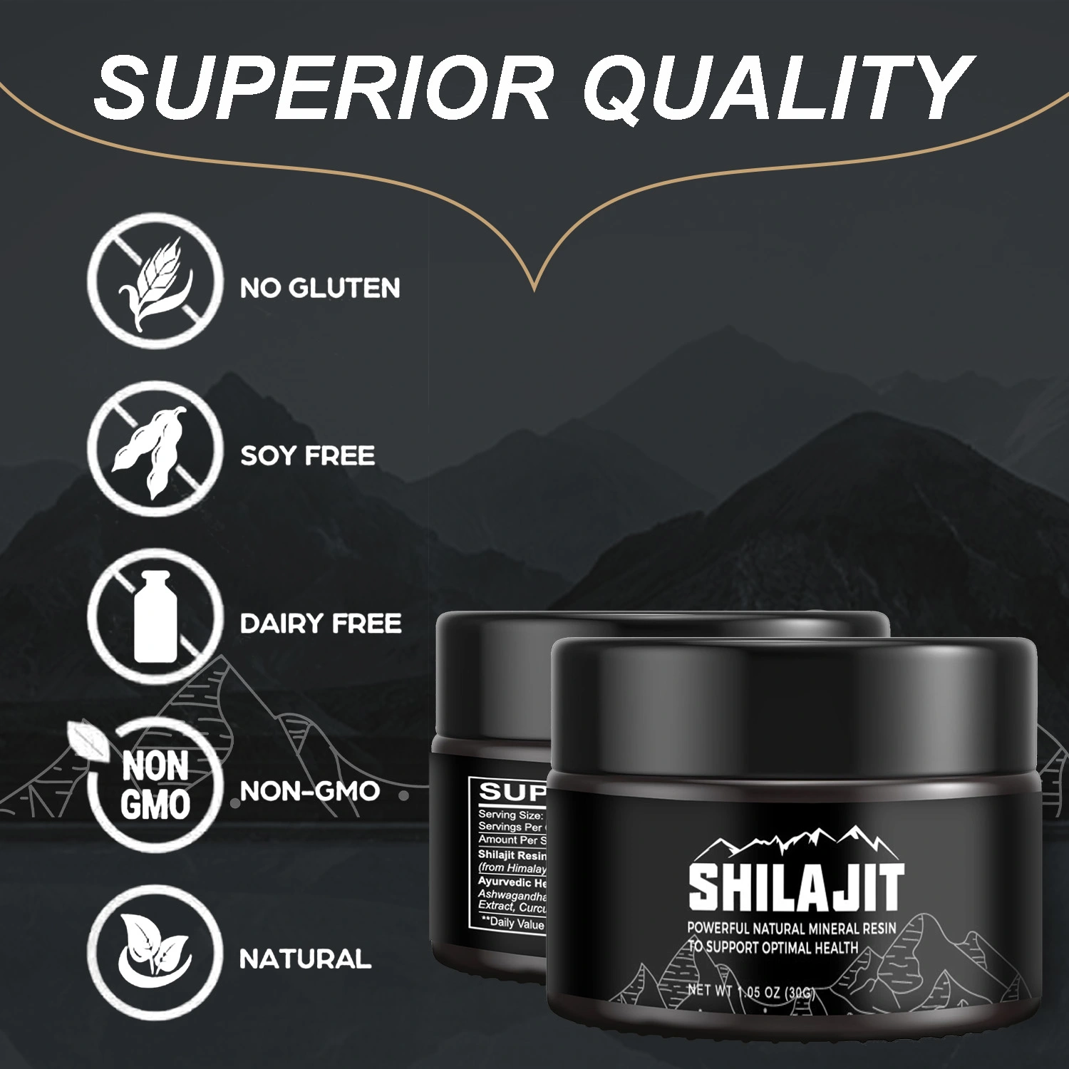 Himalayan Shilajit Gold