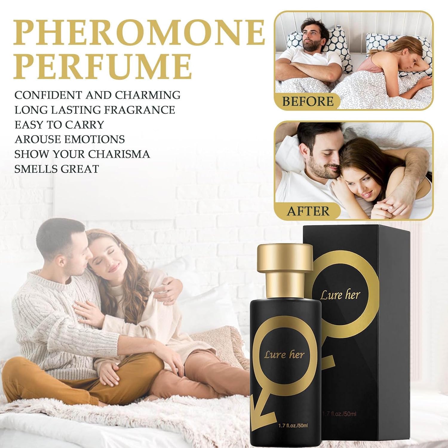 3 Bottle of Lure her perfum Irresistible Allure