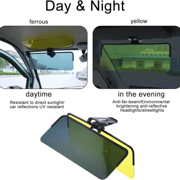 pare soliel voiture double face