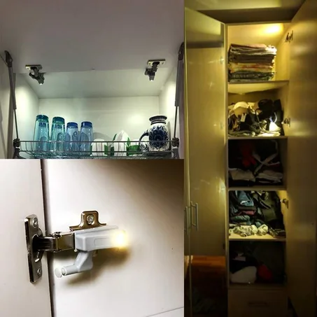 مصباح مفصلي ذكي للخزانة