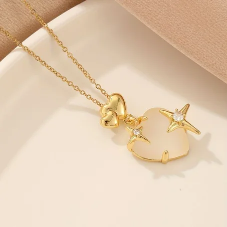 Collier Coeur 3D