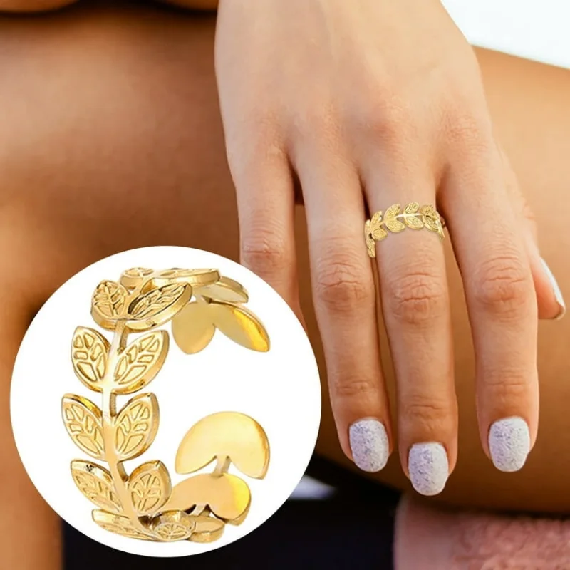 Bague Branche d'Olive