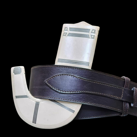 حزام جلد فخم