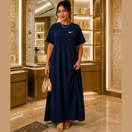 موديل تركي فاخر logo  Robe 2026 t-chirt