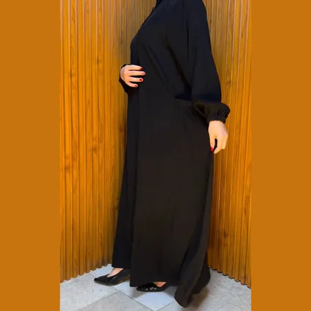 Abaya noire luxe | أناقة راقية ولمسة فخامة
