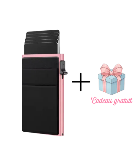 حامل بطاقات معدني فائق النحافة