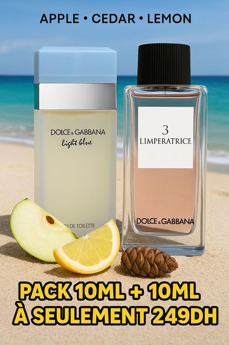 10ml imperatrice + 10ml light blue