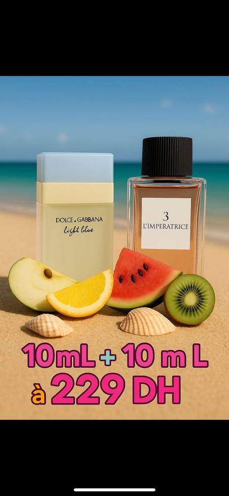 10ml imperatrice + 10ml light blue