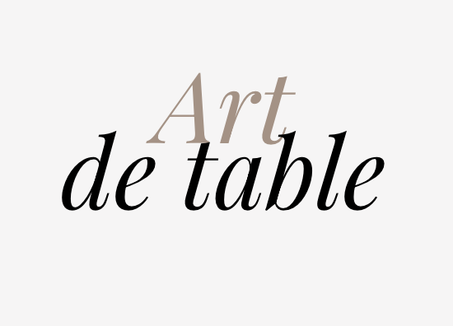 Art de table