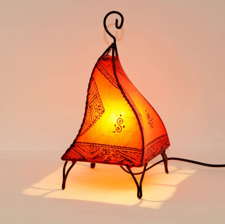 lampe à henné Orange FES