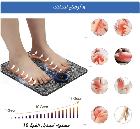 مدلك القدمين: الحل الأمثل للأقدام المتعبة والمؤلمة...