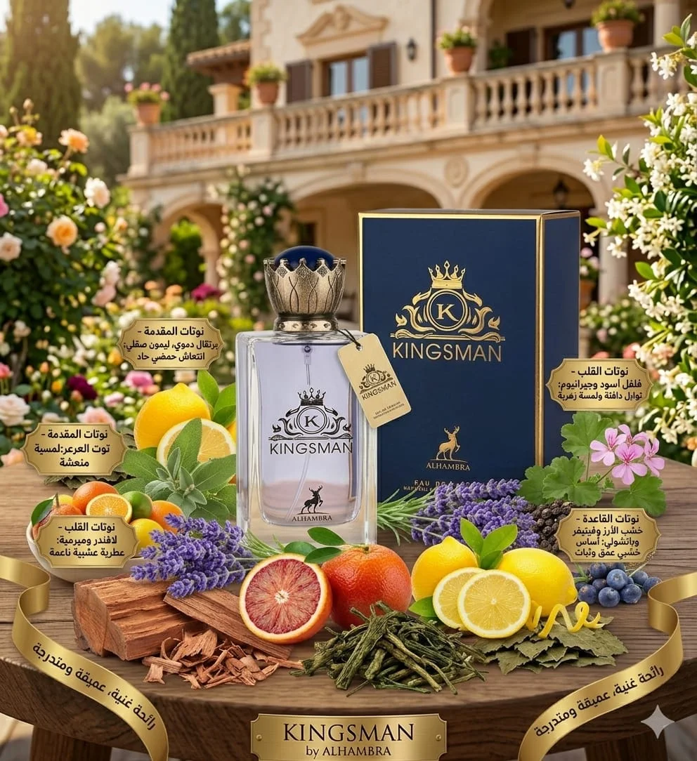 عطر رجالي بطابع منعش وعصري