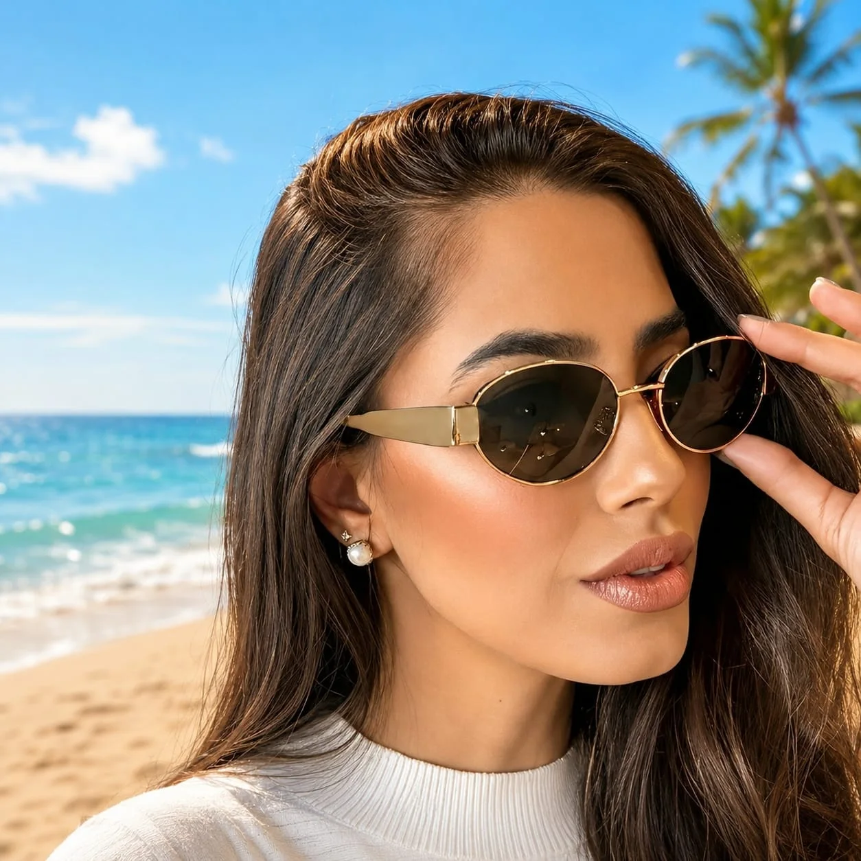 نظارات نسائية عصرية بتصميم أنيق