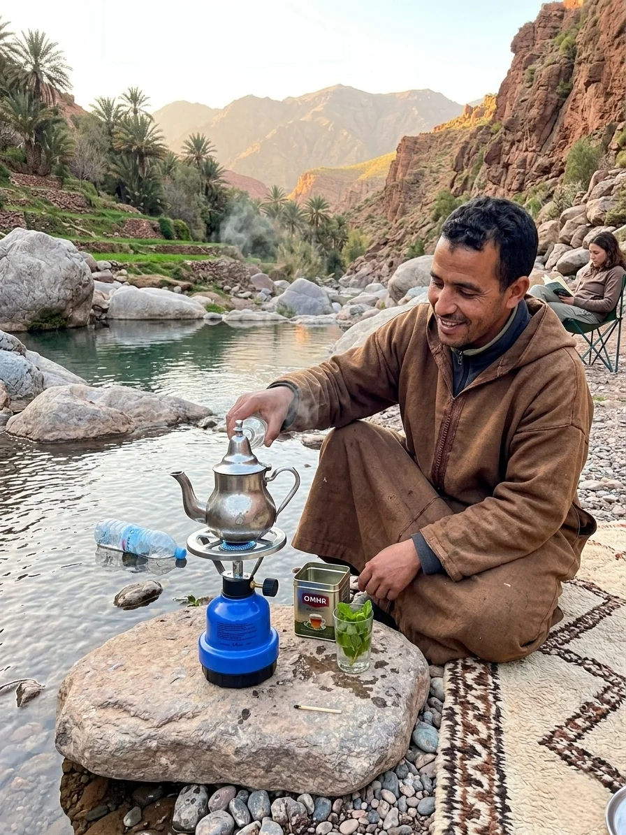 موقد تخييم محمول