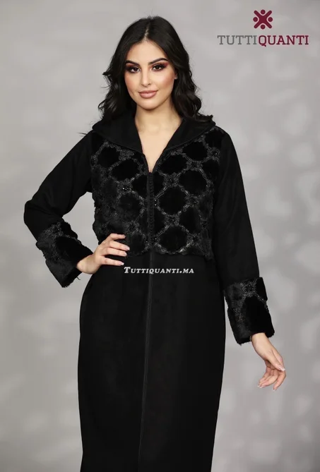 Djallaba Haut Fourrure