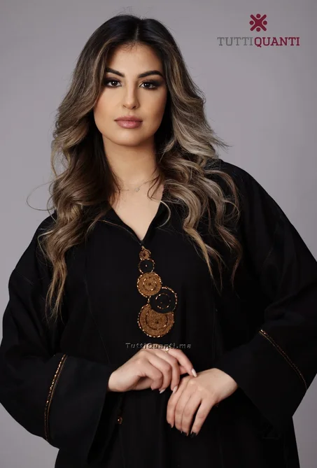 Djallaba lueur Bronze