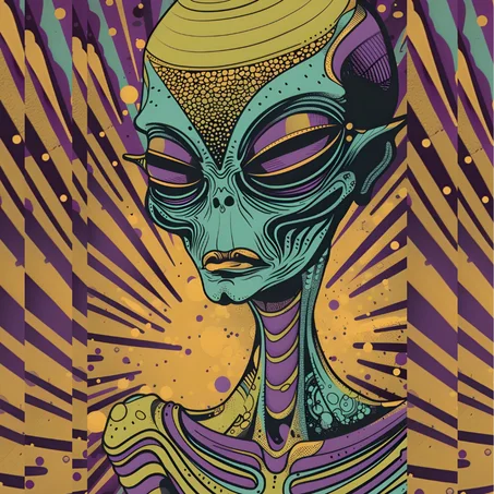 Retro Alien