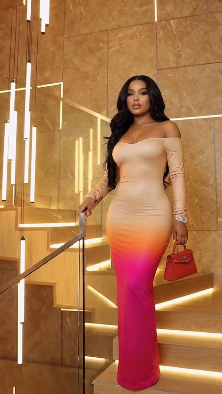robe longue moulante