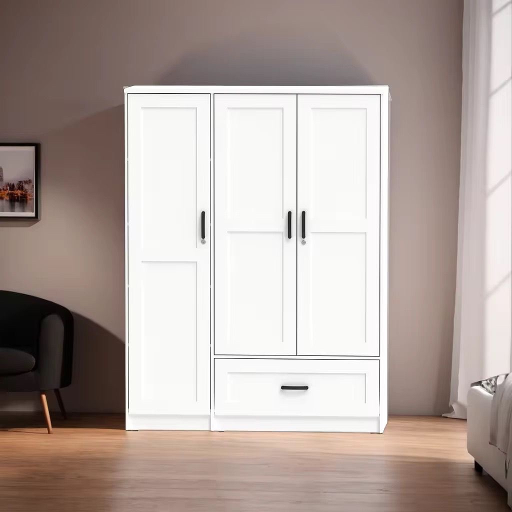 Armoire de rangement blanche